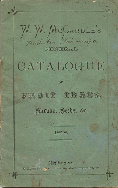 1878 McCardle Catalogue