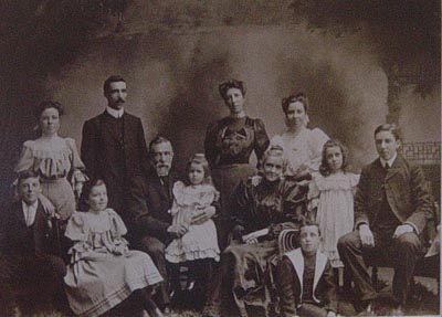 John, Mary Henderson and family